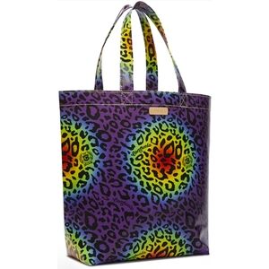 Consuela Grab 'N' Go Utility Basic Tote Bag - Semi Coloful Animal Print